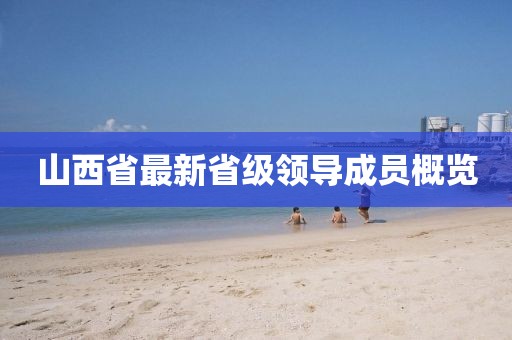 山西省最新省级领导成员概览