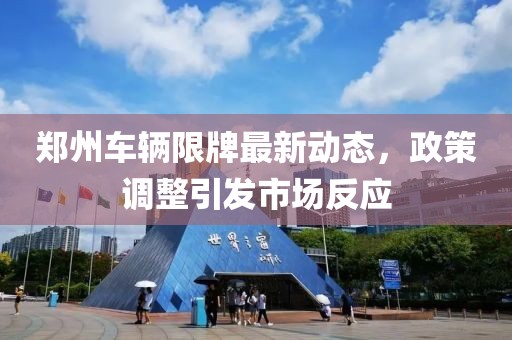 郑州车辆限牌最新动态，政策调整引发市场反应