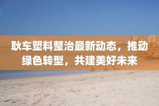 耿车塑料整治最新动态，推动绿色转型，共建美好未来