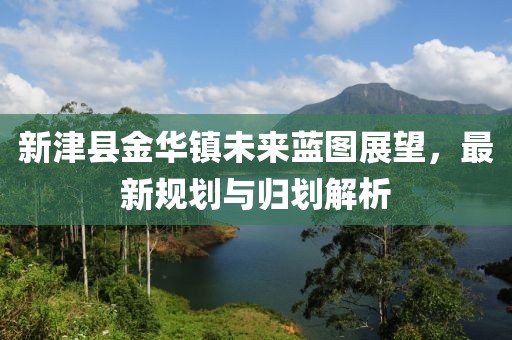 新津县金华镇未来蓝图展望，最新规划与归划解析