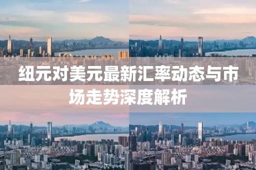 纽元对美元最新汇率动态与市场走势深度解析