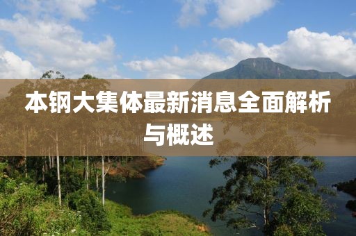 本钢大集体最新消息全面解析与概述