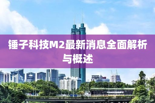 锤子科技M2最新消息全面解析与概述