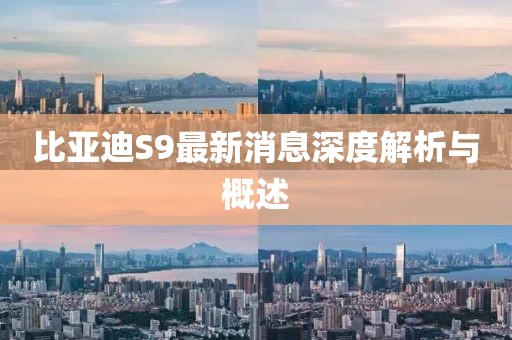 比亚迪S9最新消息深度解析与概述