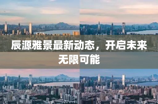 辰源雅景最新动态，开启未来无限可能