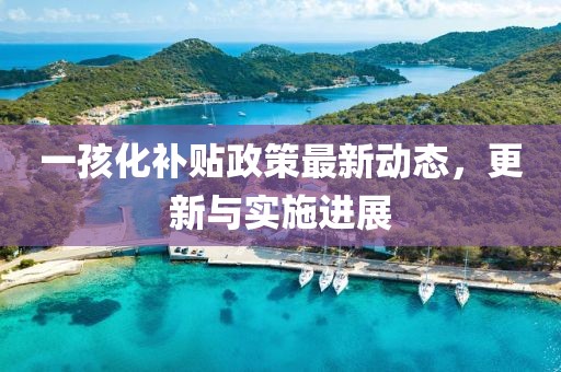 一孩化补贴政策最新动态，更新与实施进展