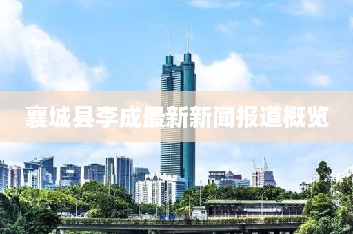襄城县李成最新新闻报道概览