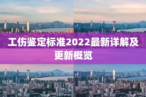 工伤鉴定标准2022最新详解及更新概览