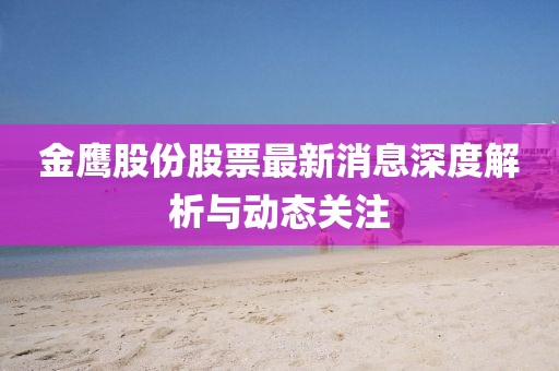 金鹰股份股票最新消息深度解析与动态关注