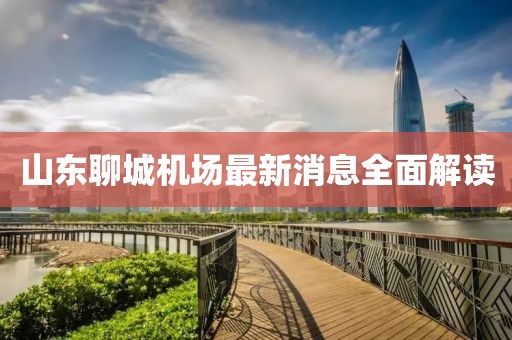 山东聊城机场最新消息全面解读