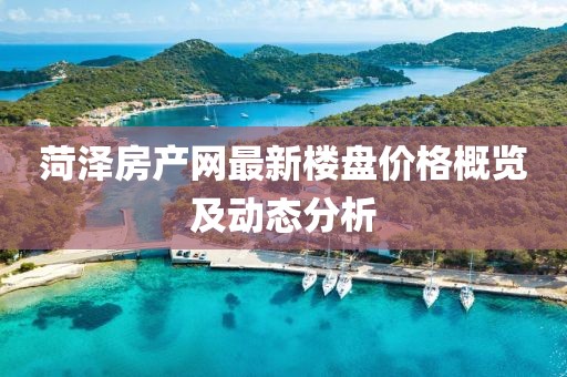 菏泽房产网最新楼盘价格概览及动态分析