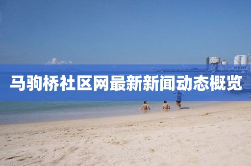 马驹桥社区网最新新闻动态概览