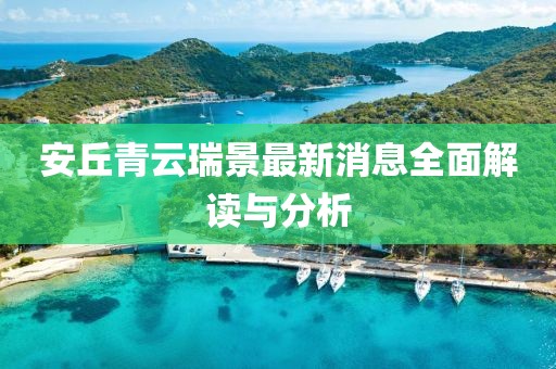 安丘青云瑞景最新消息全面解读与分析