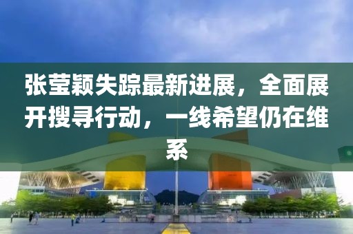 张莹颖失踪最新进展，全面展开搜寻行动，一线希望仍在维系