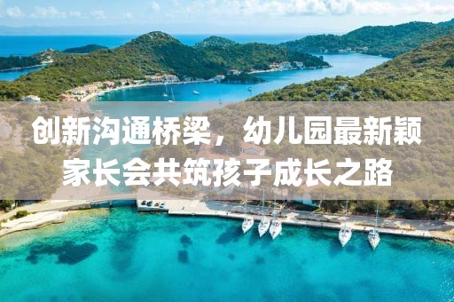 创新沟通桥梁，幼儿园最新颖家长会共筑孩子成长之路