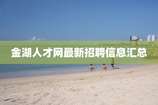 金湖人才网最新招聘信息汇总