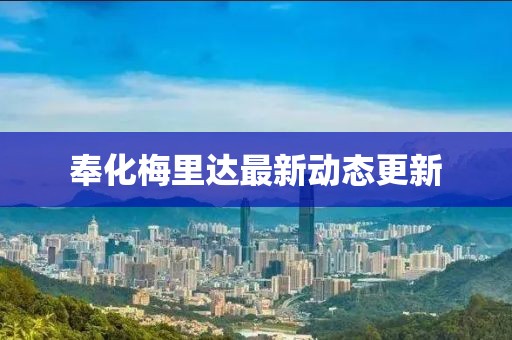 奉化梅里达最新动态更新