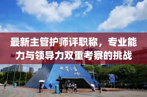 最新主管护师评职称，专业能力与领导力双重考察的挑战