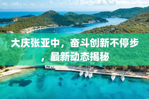 大庆张亚中，奋斗创新不停步，最新动态揭秘