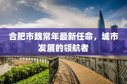 合肥市魏常年最新任命，城市发展的领航者