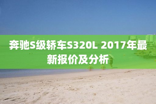 奔驰S级轿车S320L 2017年最新报价及分析