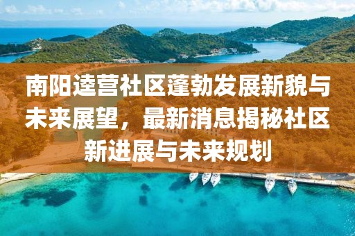 南阳逵营社区蓬勃发展新貌与未来展望，最新消息揭秘社区新进展与未来规划
