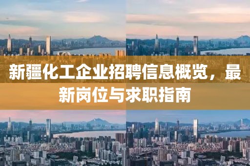 新疆化工企业招聘信息概览，最新岗位与求职指南