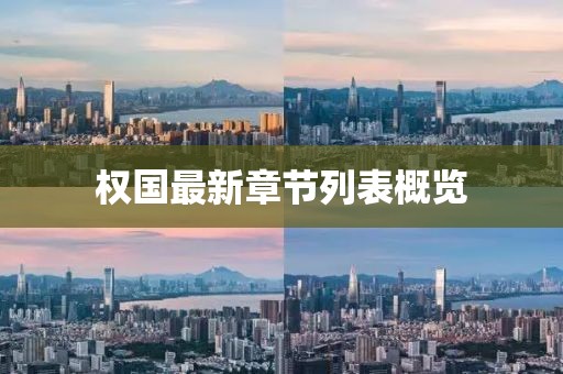 权国最新章节列表概览