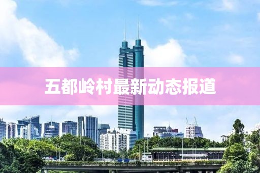 五都岭村最新动态报道