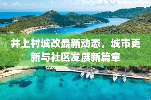 井上村城改最新动态，城市更新与社区发展新篇章