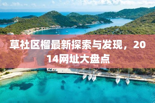 草社区榴最新探索与发现，2014网址大盘点