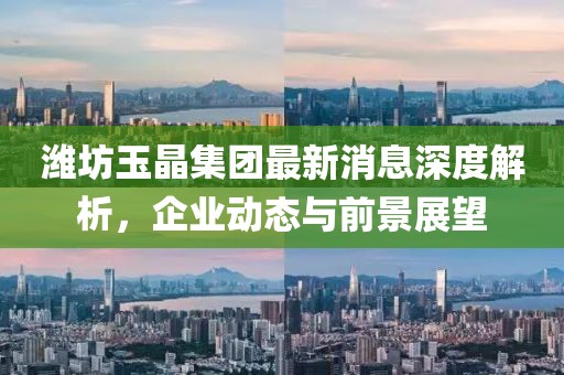 潍坊玉晶集团最新消息深度解析，企业动态与前景展望
