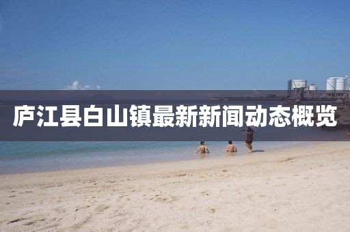 庐江县白山镇最新新闻动态概览