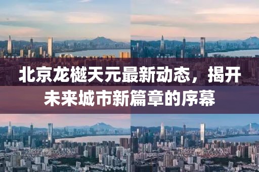 北京龙樾天元最新动态，揭开未来城市新篇章的序幕