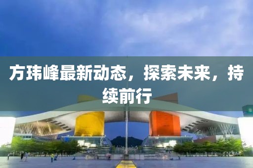 方玮峰最新动态，探索未来，持续前行