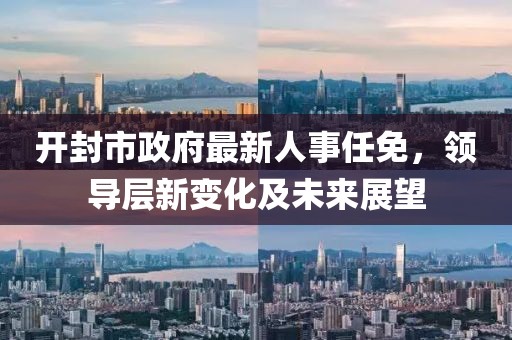 开封市政府最新人事任免，领导层新变化及未来展望