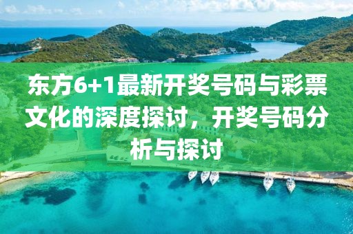 东方6+1最新开奖号码与彩票文化的深度探讨，开奖号码分析与探讨