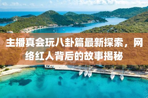 主播真会玩八卦篇最新探索，网络红人背后的故事揭秘