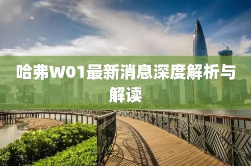 哈弗W01最新消息深度解析与解读