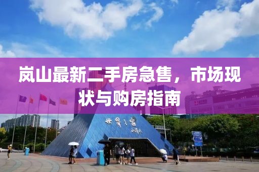 岚山最新二手房急售，市场现状与购房指南