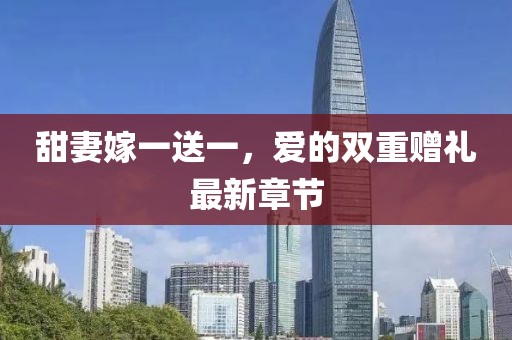 甜妻嫁一送一，爱的双重赠礼最新章节