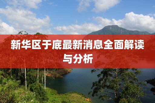 新华区于底最新消息全面解读与分析