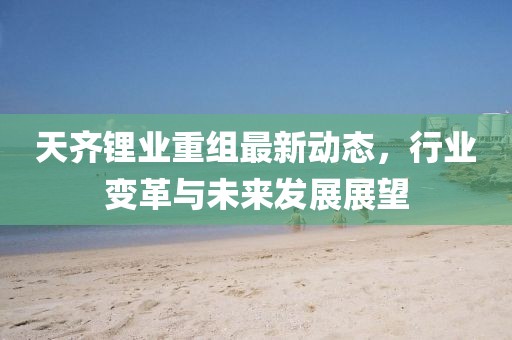 天齐锂业重组最新动态，行业变革与未来发展展望