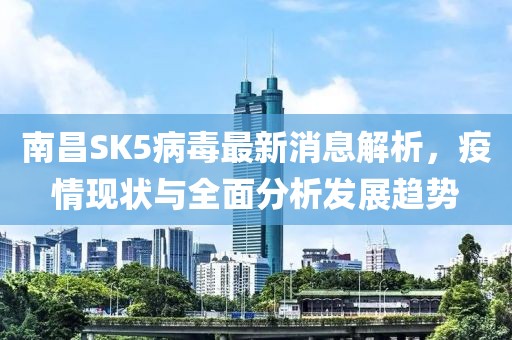 南昌SK5病毒最新消息解析，疫情现状与全面分析发展趋势