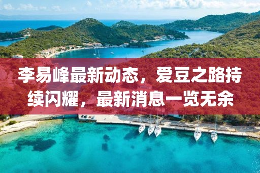 李易峰最新动态，爱豆之路持续闪耀，最新消息一览无余