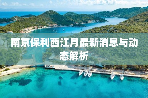 南京保利西江月最新消息与动态解析