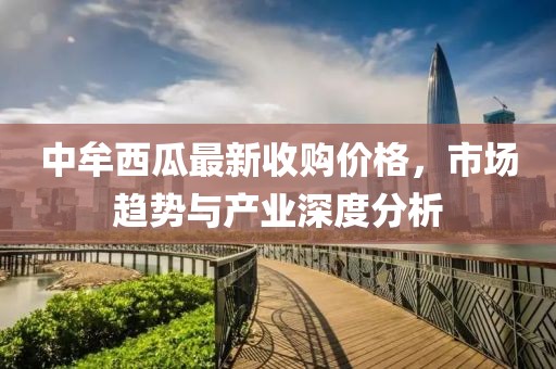 中牟西瓜最新收购价格，市场趋势与产业深度分析