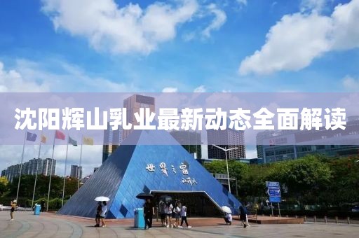 沈阳辉山乳业最新动态全面解读