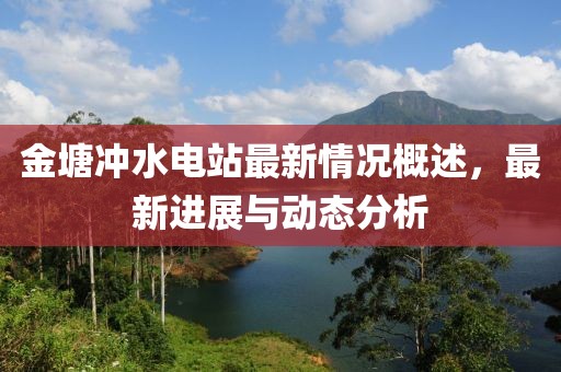 金塘冲水电站最新情况概述，最新进展与动态分析