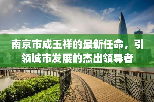 南京市成玉祥的最新任命，引领城市发展的杰出领导者
